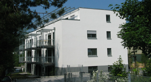 Neubau Niedernhausen Seitenansicht