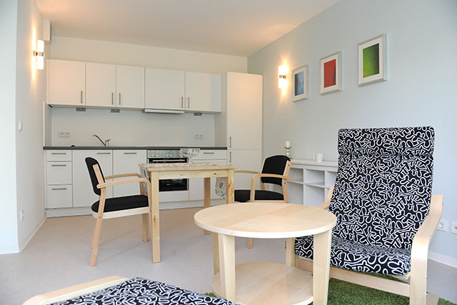 Friedrichstr Wohnzimmer