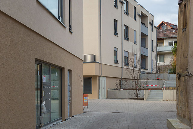 Häuserdurchweg