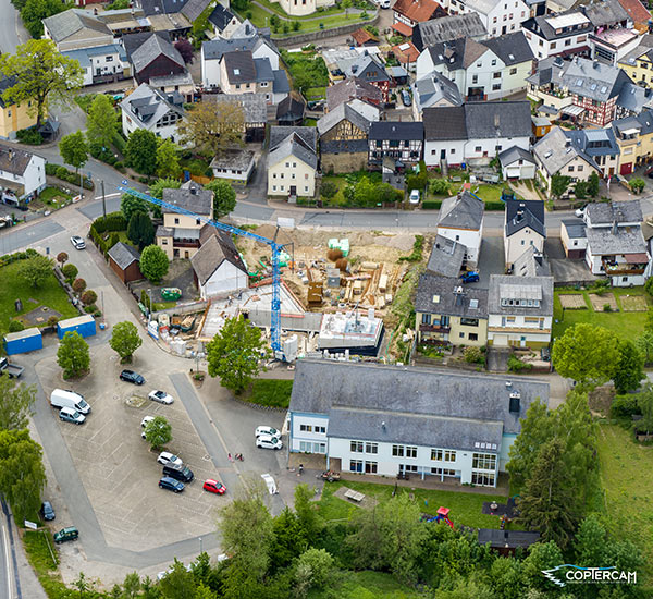 Baugebiet von oben