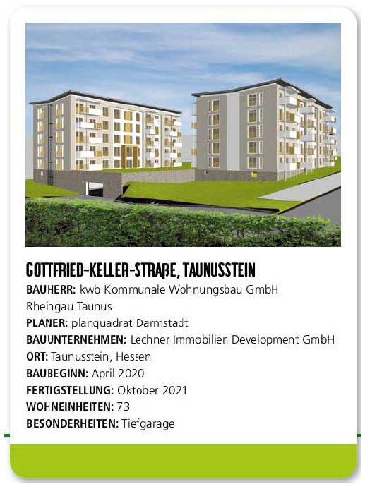 Gottfried-Keller-Str Taunusstein modulares Bauen