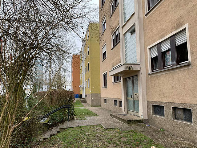 Die Gebäude vor der Modernisierung